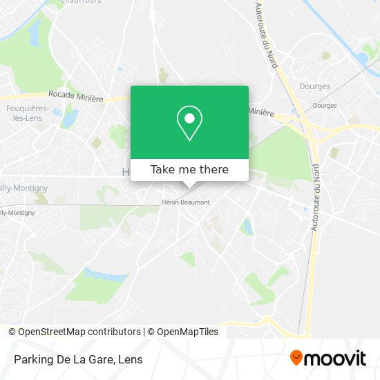 Mapa Parking De La Gare