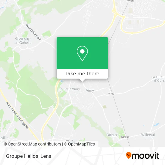 Groupe Helios map