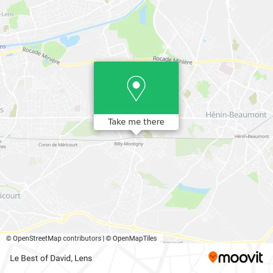 Le Best of David map