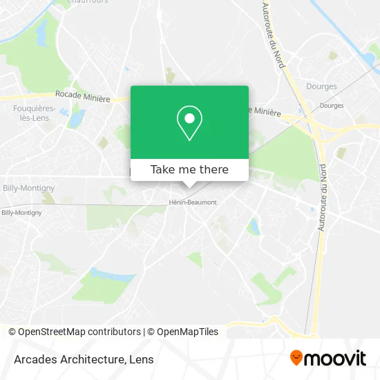 Arcades Architecture map