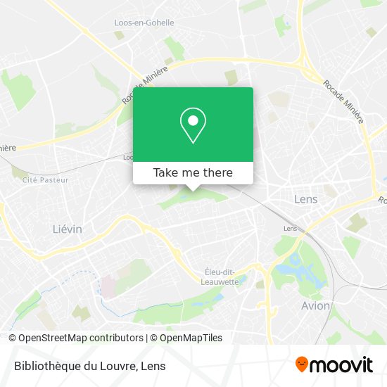 Mapa Bibliothèque du Louvre
