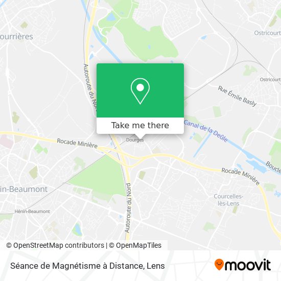 Séance de Magnétisme à Distance map
