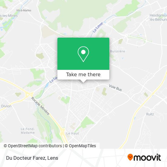 Du Docteur Farez map