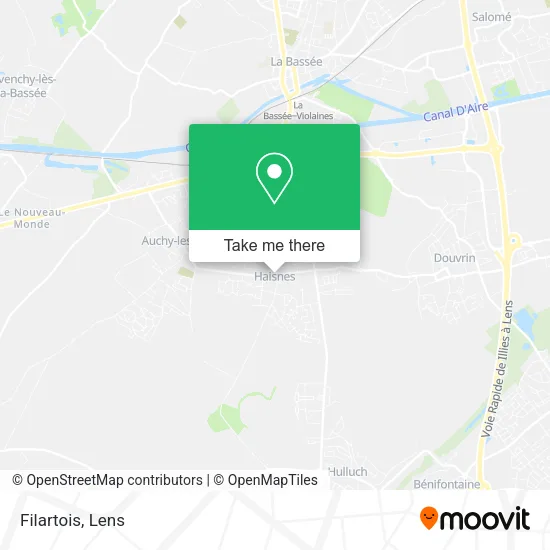 Filartois map