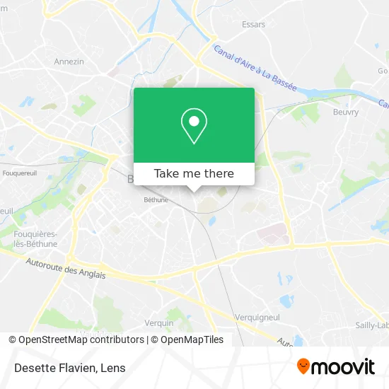 Desette Flavien map