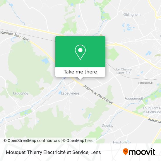 Mouquet Thierry Electricité et Service map