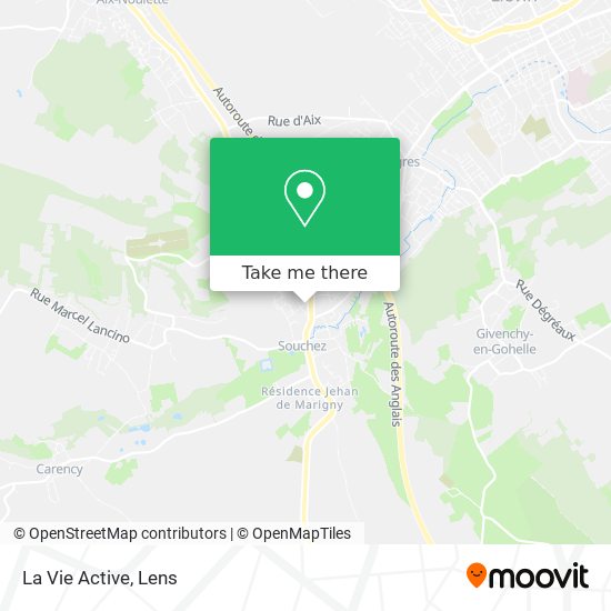 La Vie Active map