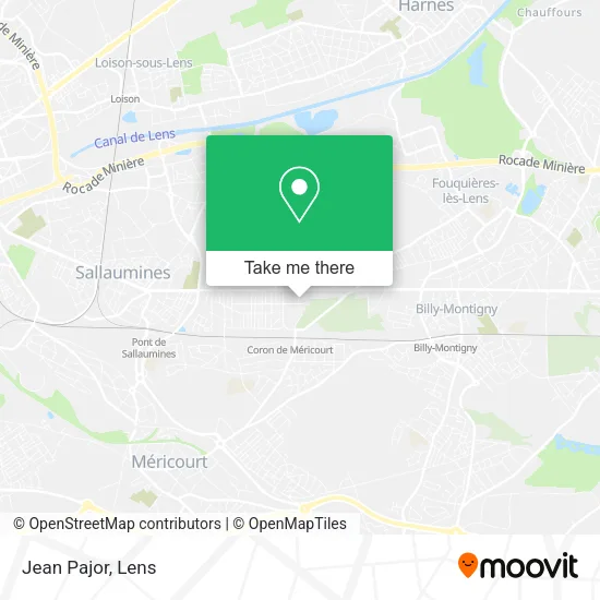 Jean Pajor map