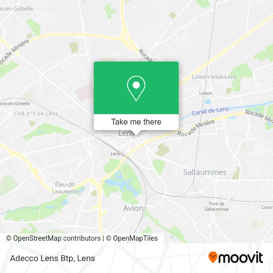 Adecco Lens Btp map