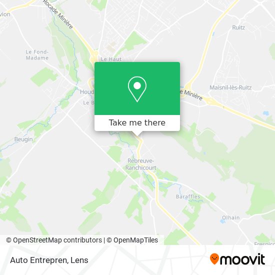 Auto Entrepren map