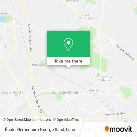 École Élémentaire George Sand map
