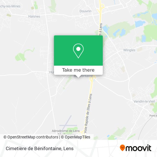 Cimetière de Bénifontaine map