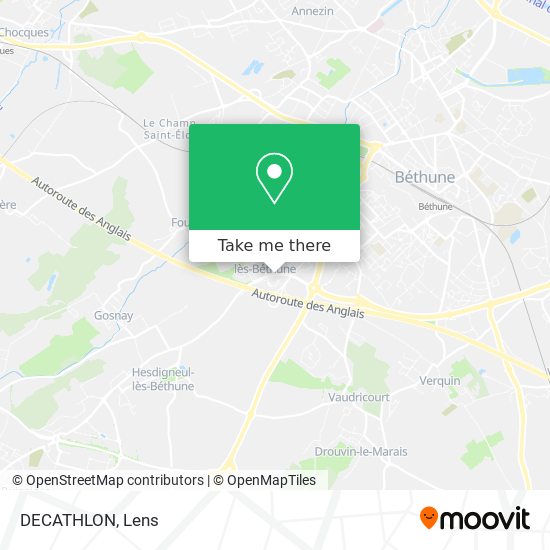 DECATHLON map