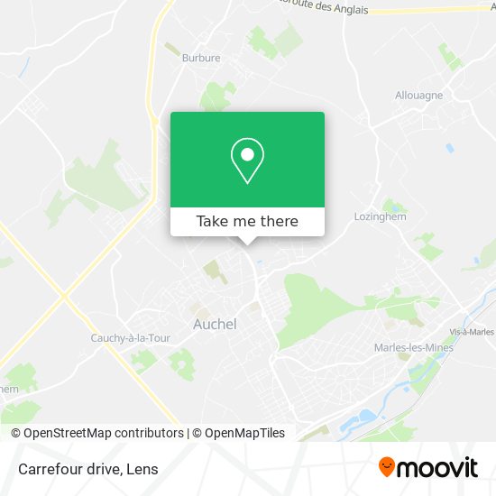 Carrefour drive map