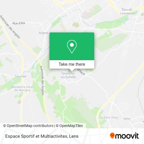 Espace Sportif et Multiactivites map
