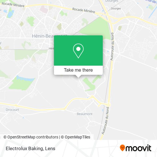 Electrolux Baking map