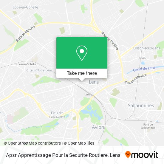 Mapa Apsr Apprentissage Pour la Securite Routiere