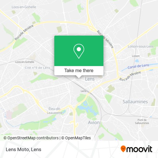 Lens Moto map