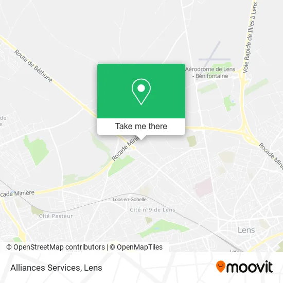 Alliances Services map