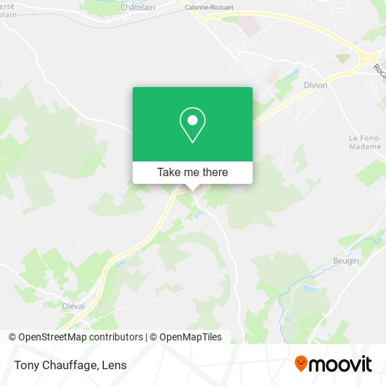Mapa Tony Chauffage