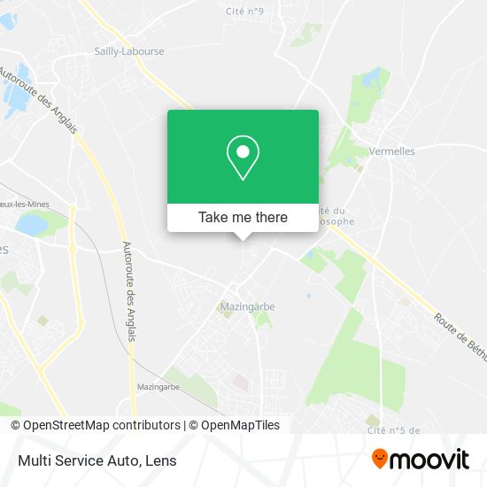 Multi Service Auto map