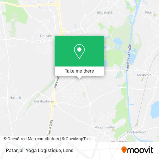 Mapa Patanjali Yoga Logistique