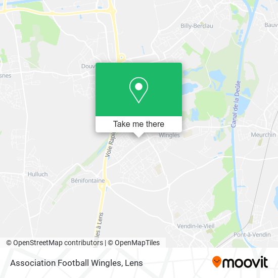 Association Football Wingles map