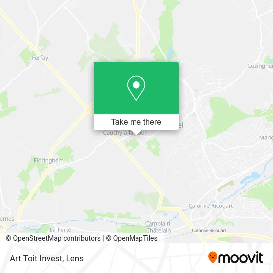 Art Toit Invest map
