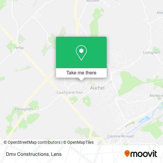 Dmv Constructions map