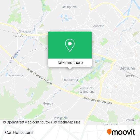 Car Holle map