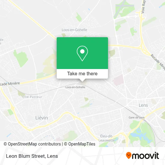 Rue Léon Blum map