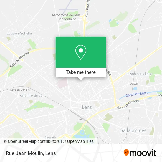 Rue Jean Moulin map