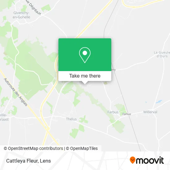 Cattleya Fleur map