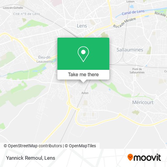 Mapa Yannick Remoul
