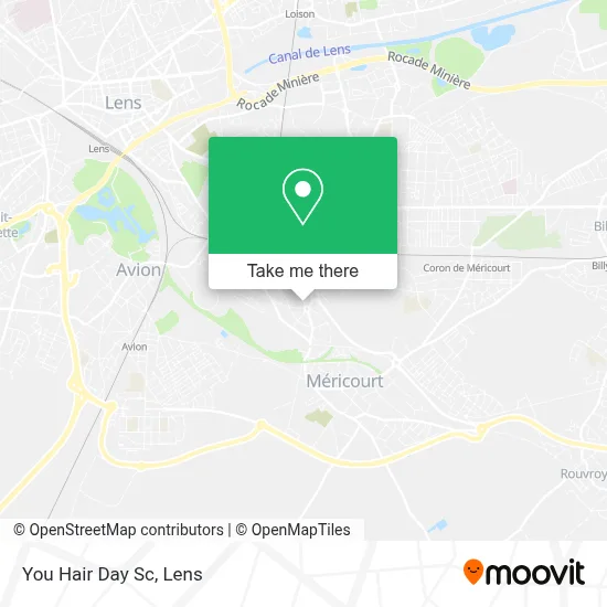 You Hair Day Sc map