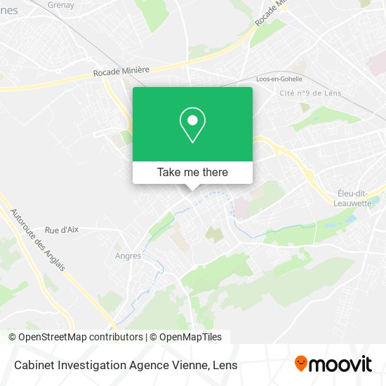 Cabinet Investigation Agence Vienne map