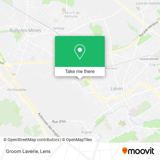 Mapa Groom Laverie