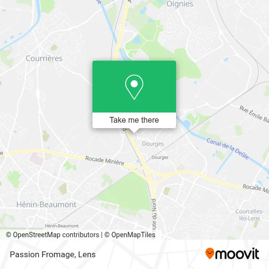 Passion Fromage map