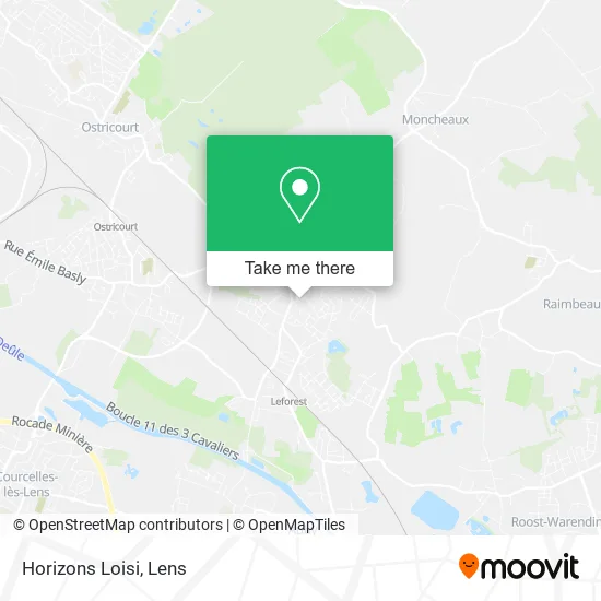 Horizons Loisi map
