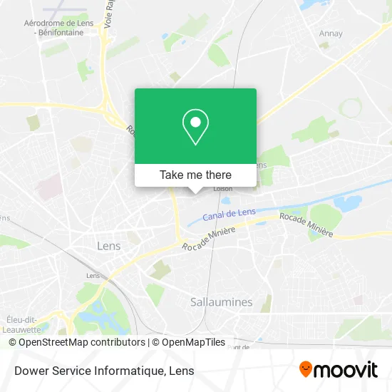 Dower Service Informatique map