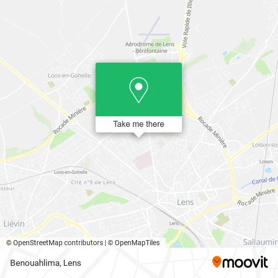 Benouahlima map