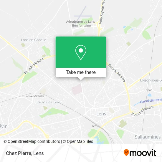 Chez Pierre map