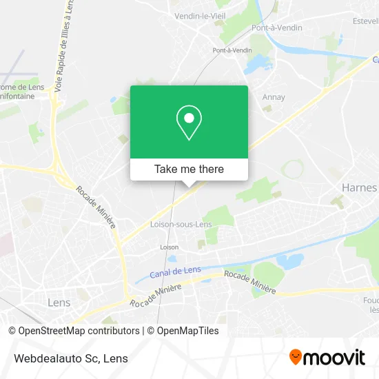 Webdealauto Sc map
