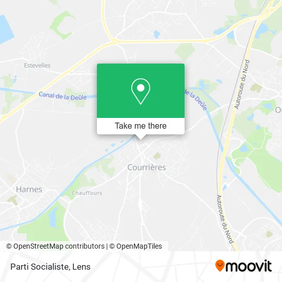 Parti Socialiste map