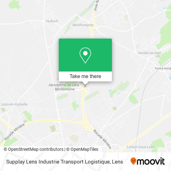 Mapa Supplay Lens Industrie Transport Logistique