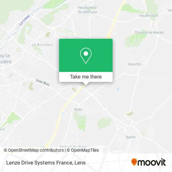 Lenze Drive Systems France map