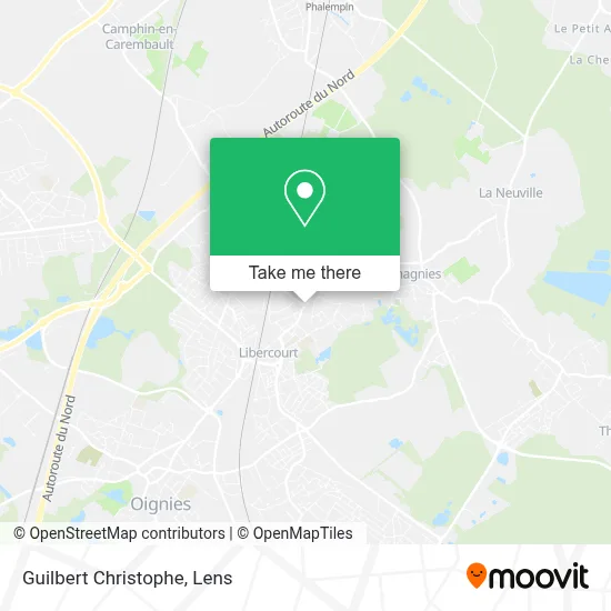 Guilbert Christophe map