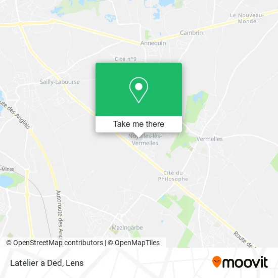 Latelier a Ded map