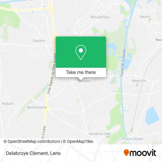 Delabroye Clement map