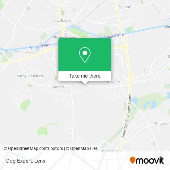 Dog Expert map